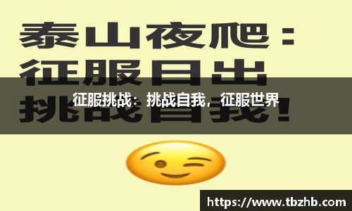 征服挑战：挑战自我，征服世界